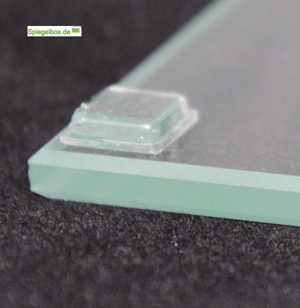 Elastikpuffer transparent 10x10mm