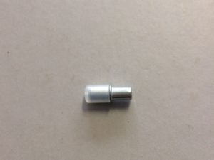 Glasbodenträger 5x8mm mit Kunststoffummantelung